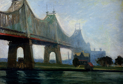 Queensborough Bridge Edward Hopper